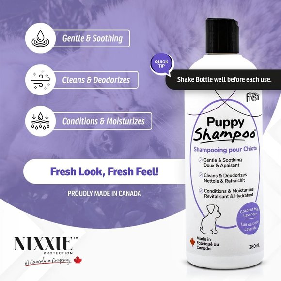 Puppy Dog Pet Shampoo by EnviroFresh - Made In Canada - Picture 2 of 5
